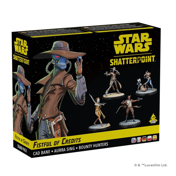 Asmodee Juego de mesa star wars shatterpoint fistful of credits cad…