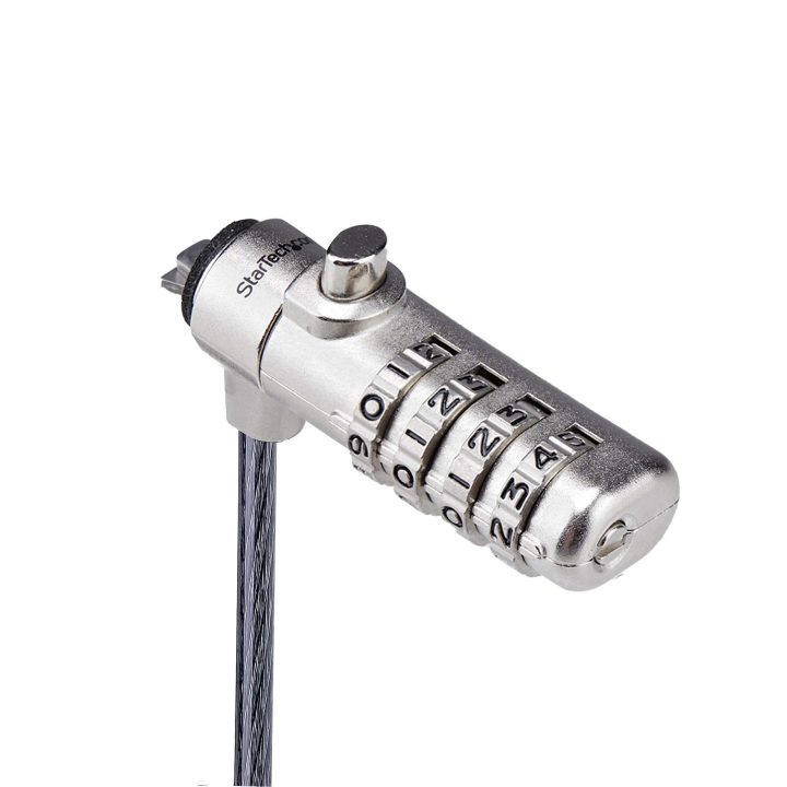 StarTech.com Cable de Seguridad Delgado para Portátil Compatible con…
