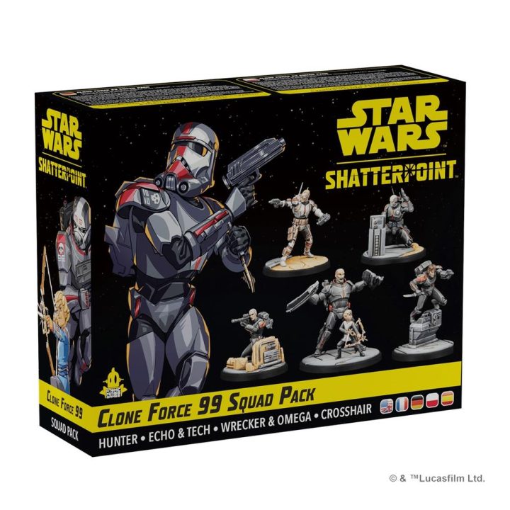 Asmodee Jogo de tabuleiro Clone Force 99 Squad Pack idade recomendada…