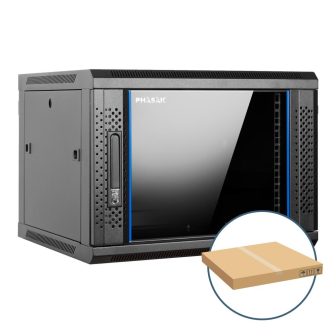 Armario rack mural 19 pulgadas Phasak pro 9u 600X450 desmontado…