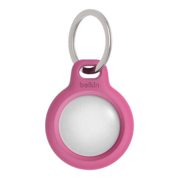 Belkin F8W973BTPNK Keychain for Apple AirTag Pink
