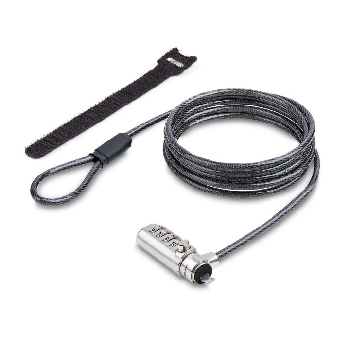 StarTech.com Cable de Seguridad Delgado para Portátil Compatible con…