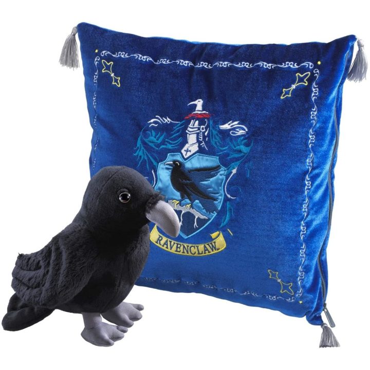 Harry Potter The Noble Collection plush pack Ravenclaw pet crow +…