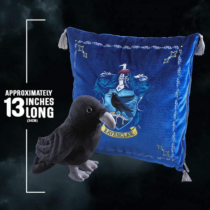 Harry Potter The Noble Collection plush pack Ravenclaw pet crow +…
