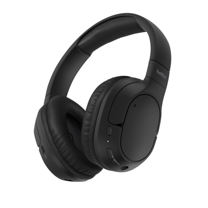 Belkin Over-Ear Headphones with Microphone - Full-Size - Bluetooth -…