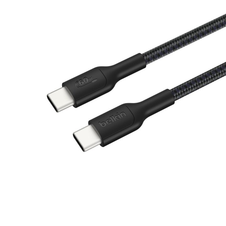 Belkin Cabo USB - USB-C (M) a USB-C (M) - USB 2.0 - 2 m - trançado…