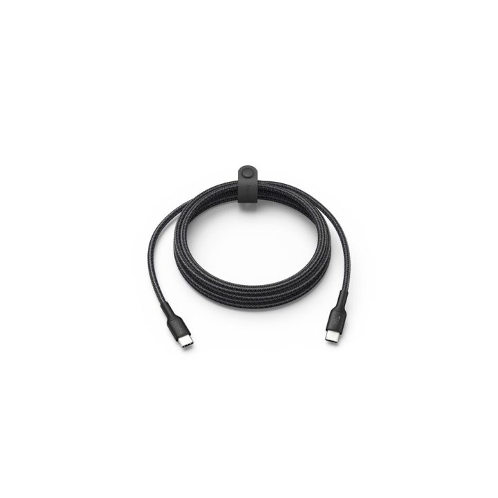 Belkin USB - USB-C (M) to USB-C (M) Cable - USB 2.0 - 2 m - Braided…