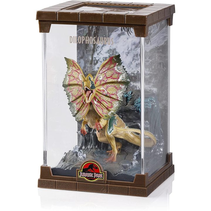 The Noble Collection Jurassic Park Dilophosaurus Bendyfig Diorama…