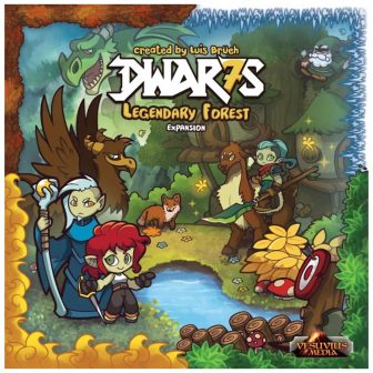 Asmodee Juego de mesa DWAR7S bosque legendario expansion edad…