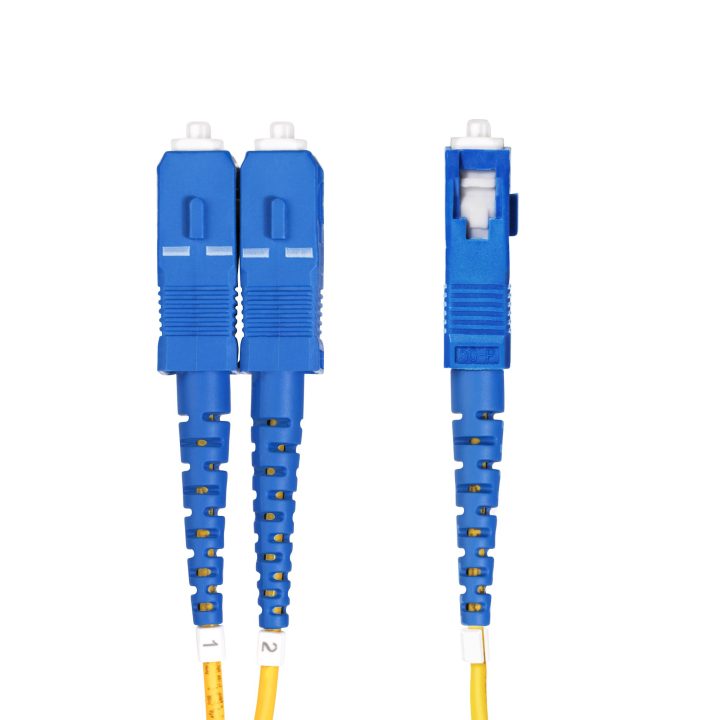 StarTech.com LC to SC Fiber Optic Cable (UPC) OS2 Single-Mode 9/125µm…