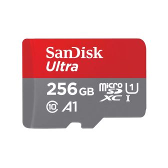 SanDisk Ultra 256 GB MicroSDXC UHS-I Class 10 (SDSQUAC-256G-GN6MA)