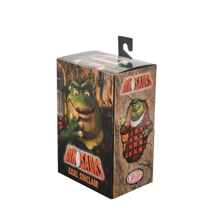 Neca Ultimate Earl Sinclair figura de ação em escala 18 cm Dinosaurs…
