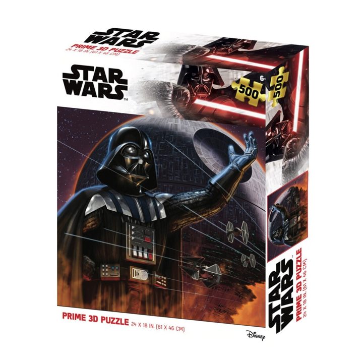 Prime 3D Star Wars Darth Vader and the Death Star Lenticular Puzzle…