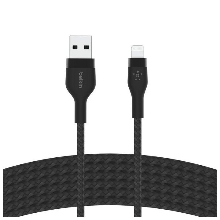 Cabo Lightning para USB tipo A Belkin 3m-macho-macho-negro…