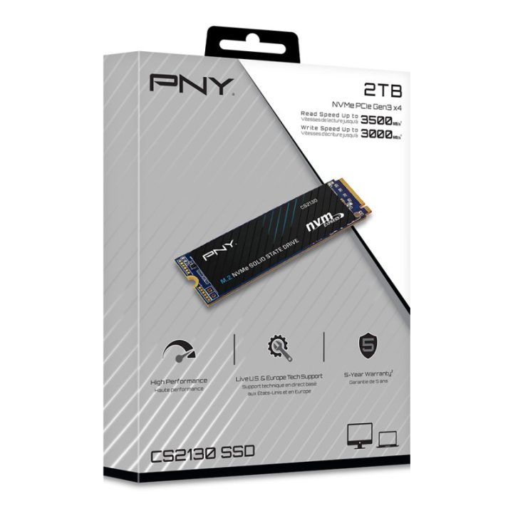 Disco rígido interno SSD Pny 2TB m.2 PCIe NVMe CS2130…