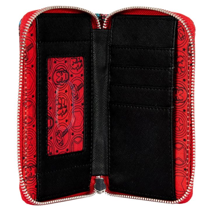 Loungefly Funko Marvel Avengers Tattoo Zip Around Wallet (MVWA0163)