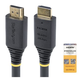 StarTech.com Cable HDMI Activo de Alta Velocidad de 15m - 4K…
