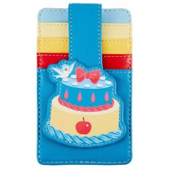 Porta-cartões Loungefly Disney bolo da Branca de Neve (WDWA1949)