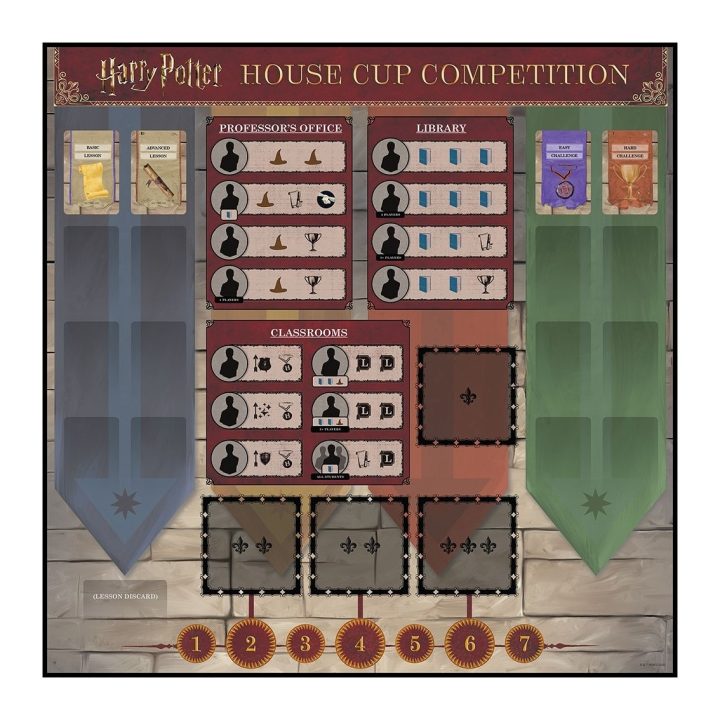 Asmodee Jogo de tabuleiro Harry Potter house cup competition idade…