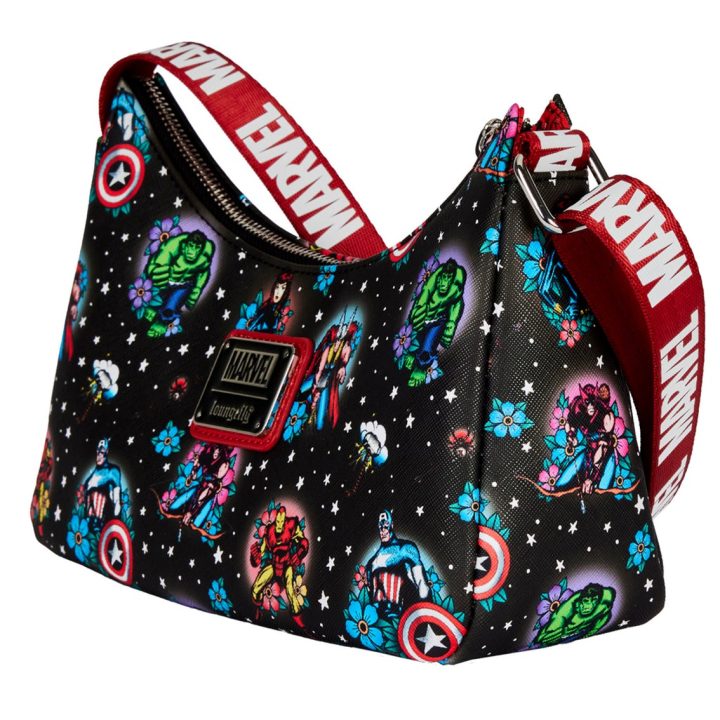 Bolso de ombro Loungefly Funko Marvel avengers tattoo shoulder bag…