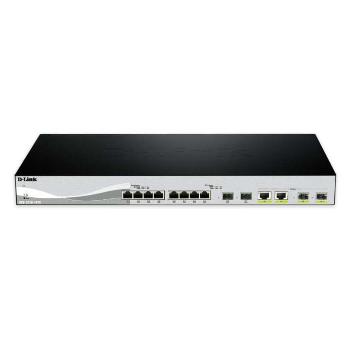 D-Link DXS-1210-12SC/E Managed L2 10G Ethernet (100/1000/10000) 1U…