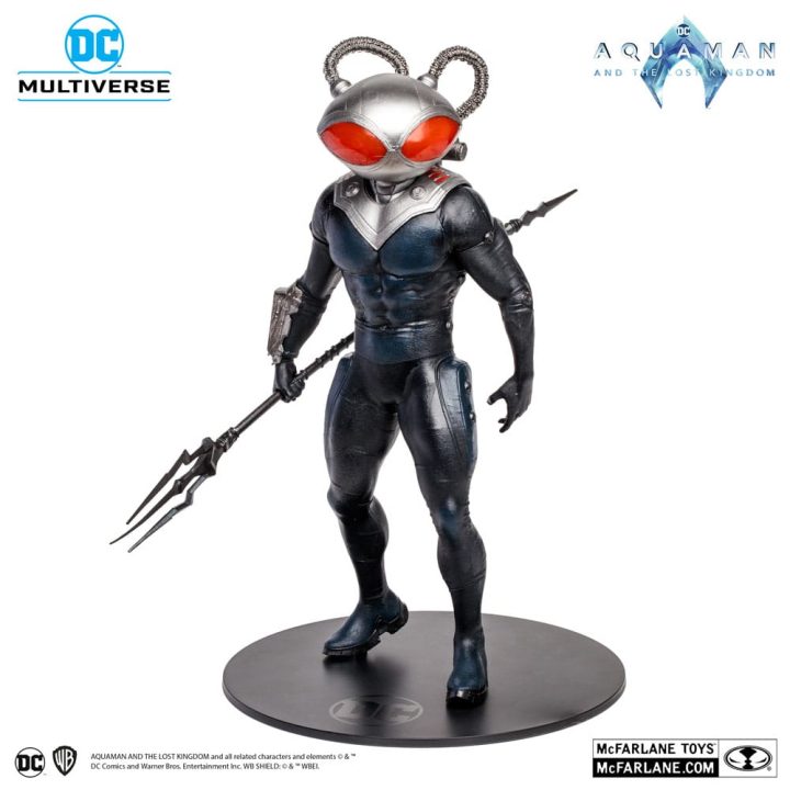 Figura mcfarlane toys DC aquaman 2 movie 12IN-black manta (15547)