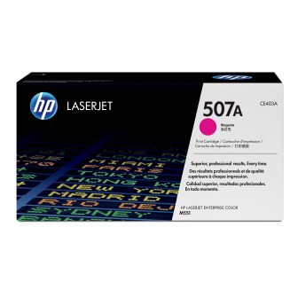HP Original LaserJet 507A Magenta Toner Cartridge