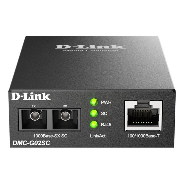 D-Link DMC-G02SC/B 1000 Mbit/s Multimode Media Converter
