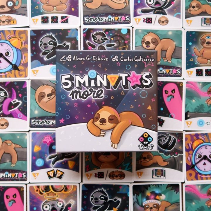 Tembo Jogos de mesa 5 minutes more pegi 8 (TMB-001MIN)
