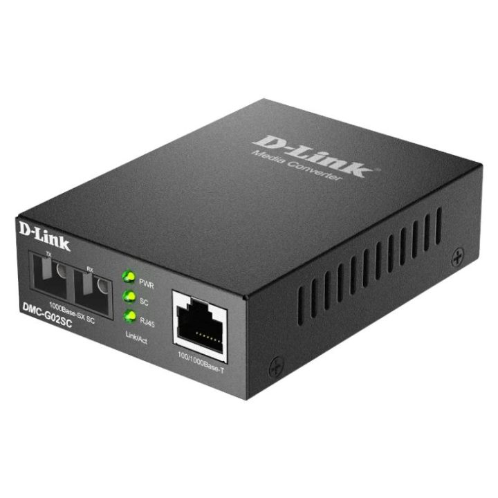 D-Link DMC-G02SC/B convertidor de medio 1000 Mbit/s Multimodo