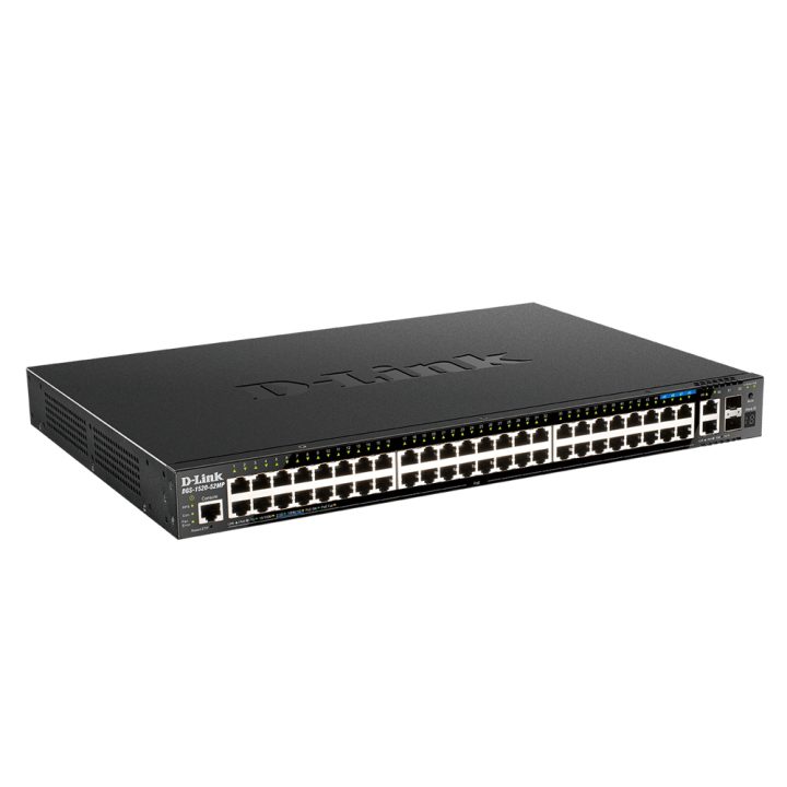 D-Link DGS-1520-52MP Managed L3 Gigabit Ethernet (10/100/1000) Power…