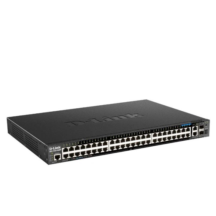 D-Link DGS-1520-52MP Managed L3 Gigabit Ethernet (10/100/1000) Power…