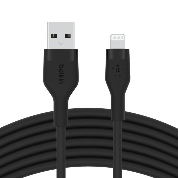 Cabo Lightning para USB tipo A Belkin 1m-macho-macho-negro…