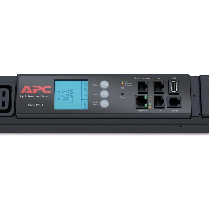 APC AP8888 Power Distribution Unit (PDU) 42 AC Outlets 0U Black