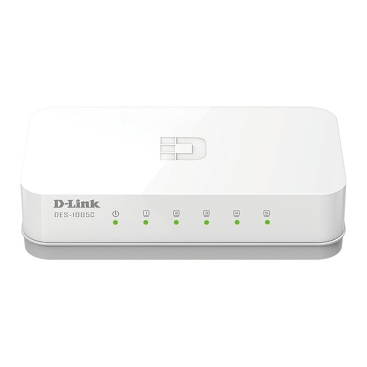 D-Link ES-1005C/E Não Gerido Fast Ethernet (10/100) Desktop Branco