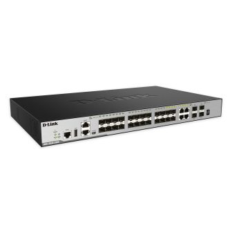 D-Link DGS-3630-28SC switch Gerido L3 1U Preto