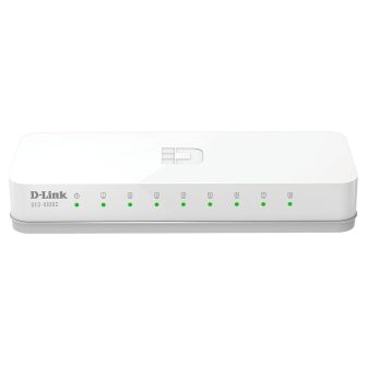 D-Link 0 Unmanaged Fast Ethernet (10/100) Desktop White