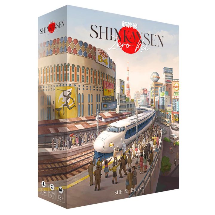 Asmodee Jogo de mesa Shinkansen Zero-Kei PEGI 12 (LDNV420001)