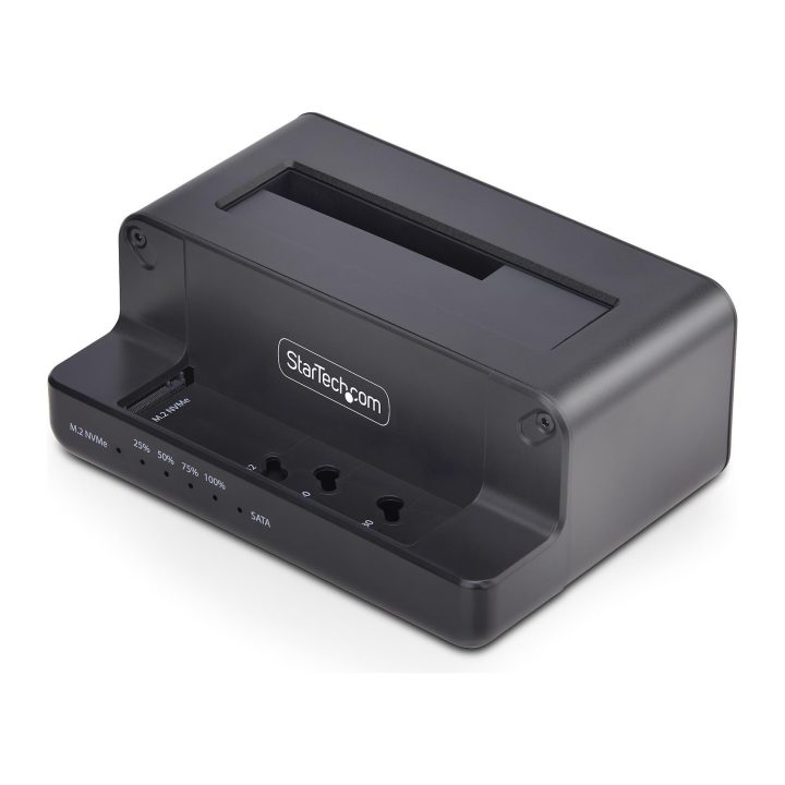 StarTech.com Clonador NVMe M.2 para SATA de 2,5/3,5 - Dock Duplicador…
