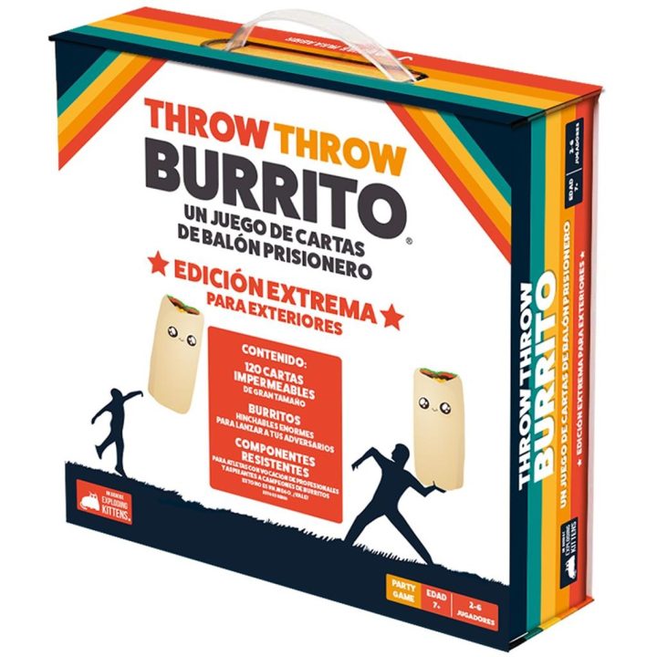 Asmodee Juego de mesa throw throw burrito edicion extrema para…