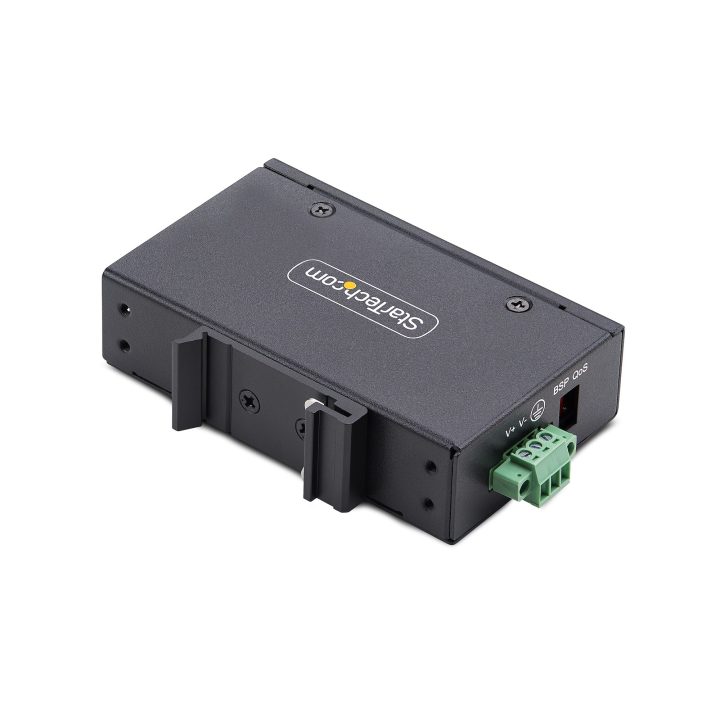 StarTech.com 5-Port Unmanaged Industrial Ethernet Switch IP30 -…