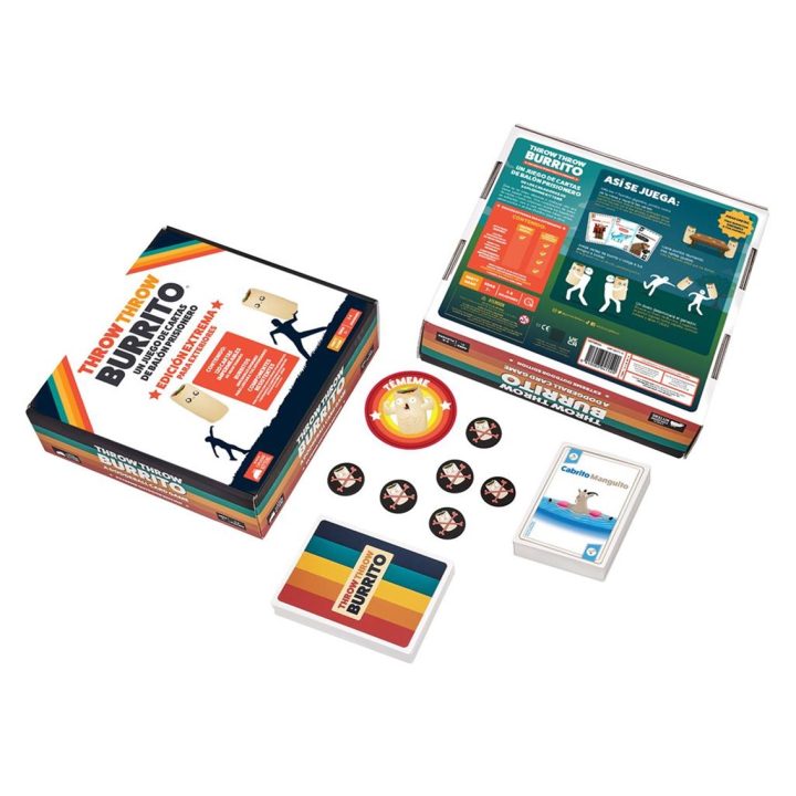 Asmodee Juego de mesa throw throw burrito edicion extrema para…