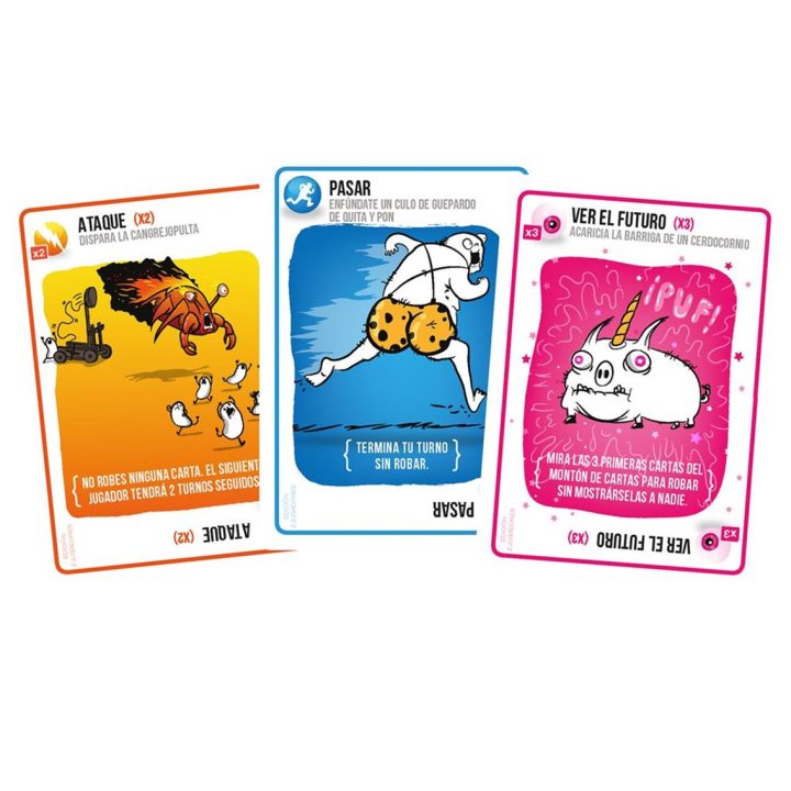 Asmodee Jogo de tabuleiro Exploding Kittens edição 2 jogadores PEGI 7…