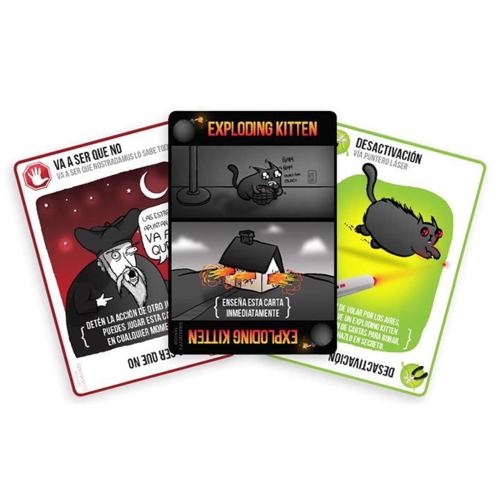 Asmodee Jogo de tabuleiro Exploding Kittens edição 2 jogadores PEGI 7…