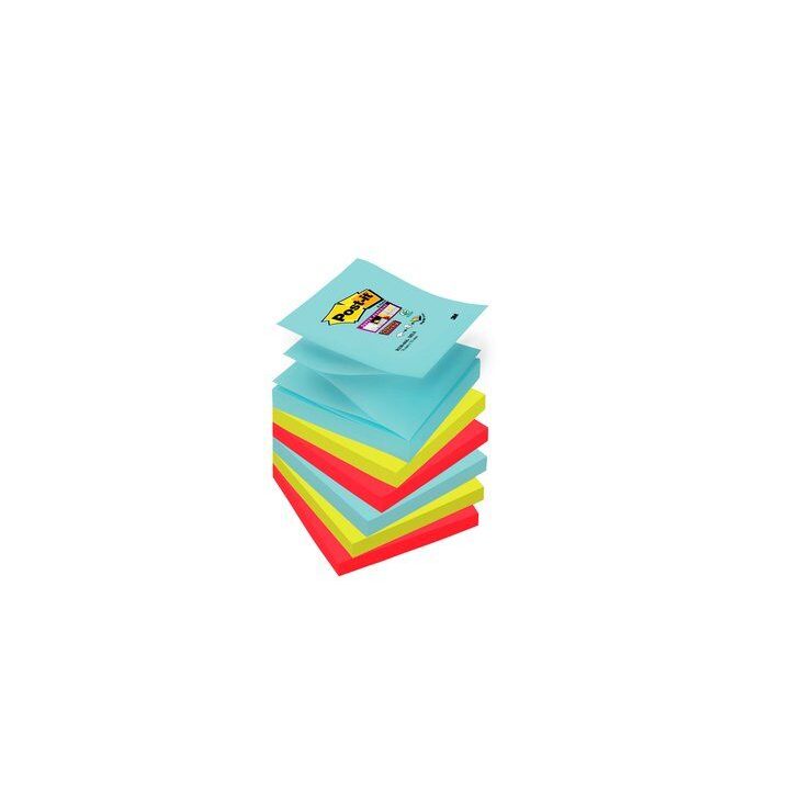 Pack 6 blocs 90 hojas z-notes adhesivas 76X76MM super sticky…