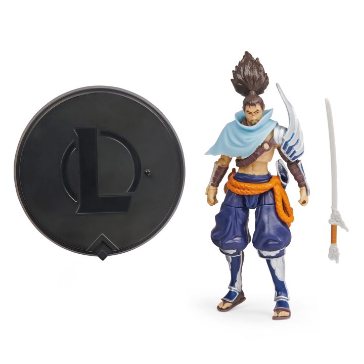 League of Legends, figura colecionável de Yasuo de 10,2 cm com…