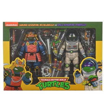 NECA Teenage Mutant Ninja Turtles Space Adventure Donatello & Samurai…