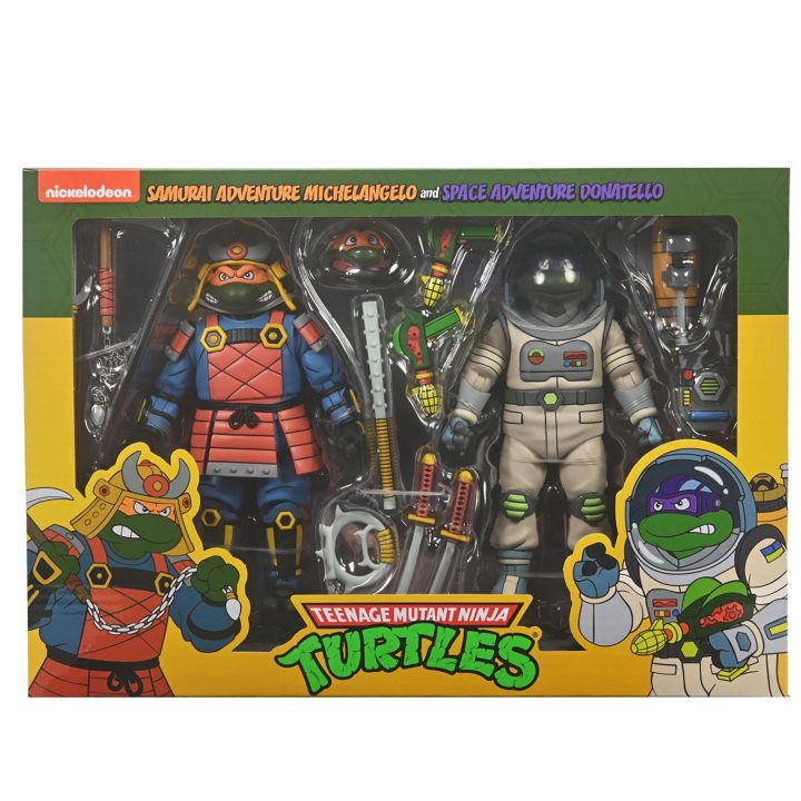 NECA Teenage Mutant Ninja Turtles Space Adventure Donatello & Samurai…