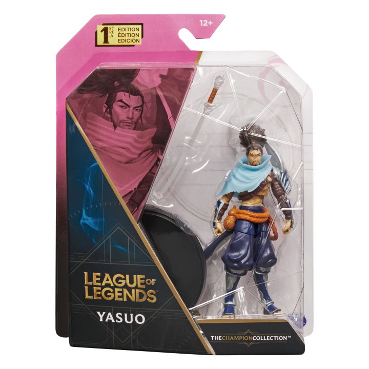 League of Legends, 10.2 cm Yasuo collectible figure with high-quality…
