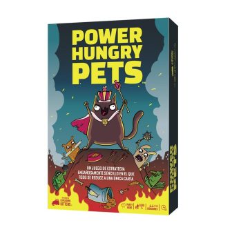 Asmodee Power Hungry Pets board game recommended age 7 years…